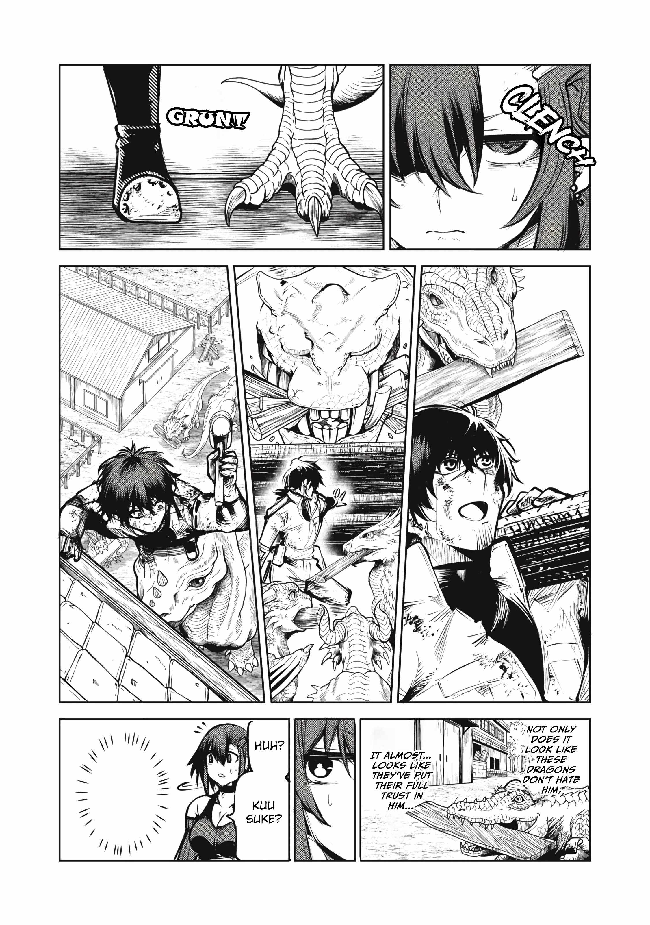 Read Kuni wo Owareta Ryuushi-san, Hirowareta Ringoku de Ukkari Musou Shite Shimau. ~Jakushou Kokka ga Tairiku Saikyou no Ryuu no Rakuen ni Naru made EN Manga Online
