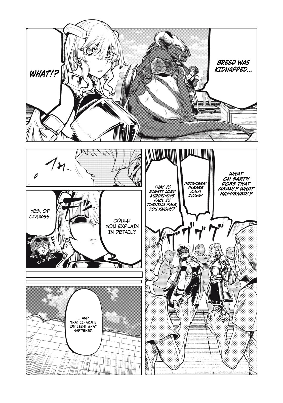 Read Kuni wo Owareta Ryuushi-san, Hirowareta Ringoku de Ukkari Musou Shite Shimau. ~Jakushou Kokka ga Tairiku Saikyou no Ryuu no Rakuen ni Naru made EN Manga Online