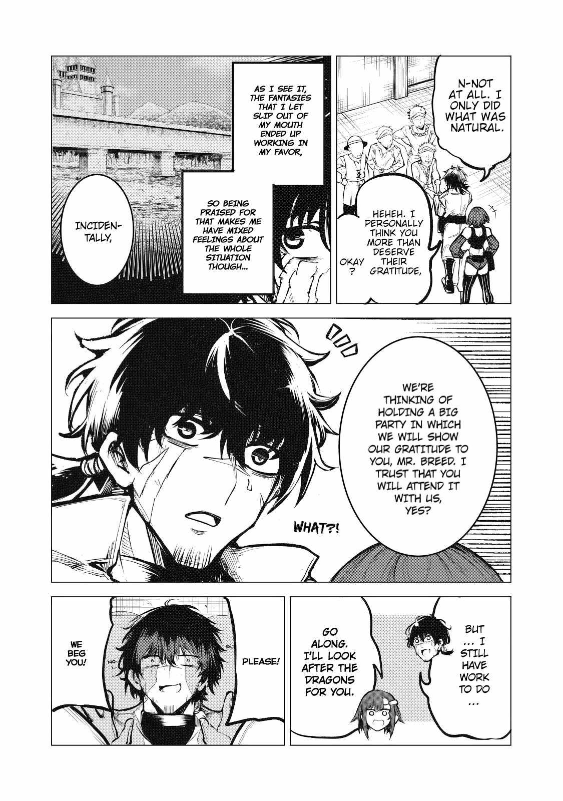 Read Kuni wo Owareta Ryuushi-san, Hirowareta Ringoku de Ukkari Musou Shite Shimau. ~Jakushou Kokka ga Tairiku Saikyou no Ryuu no Rakuen ni Naru made EN Manga Online