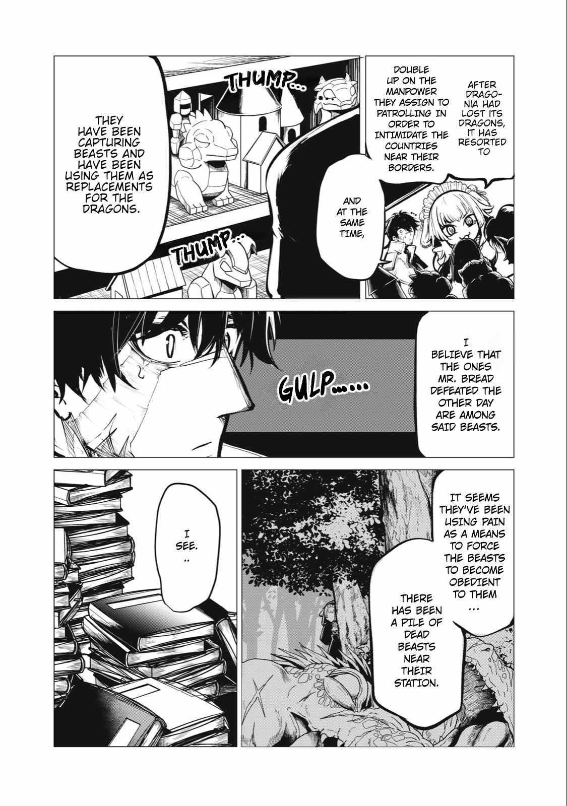 Read Kuni wo Owareta Ryuushi-san, Hirowareta Ringoku de Ukkari Musou Shite Shimau. ~Jakushou Kokka ga Tairiku Saikyou no Ryuu no Rakuen ni Naru made EN Manga Online
