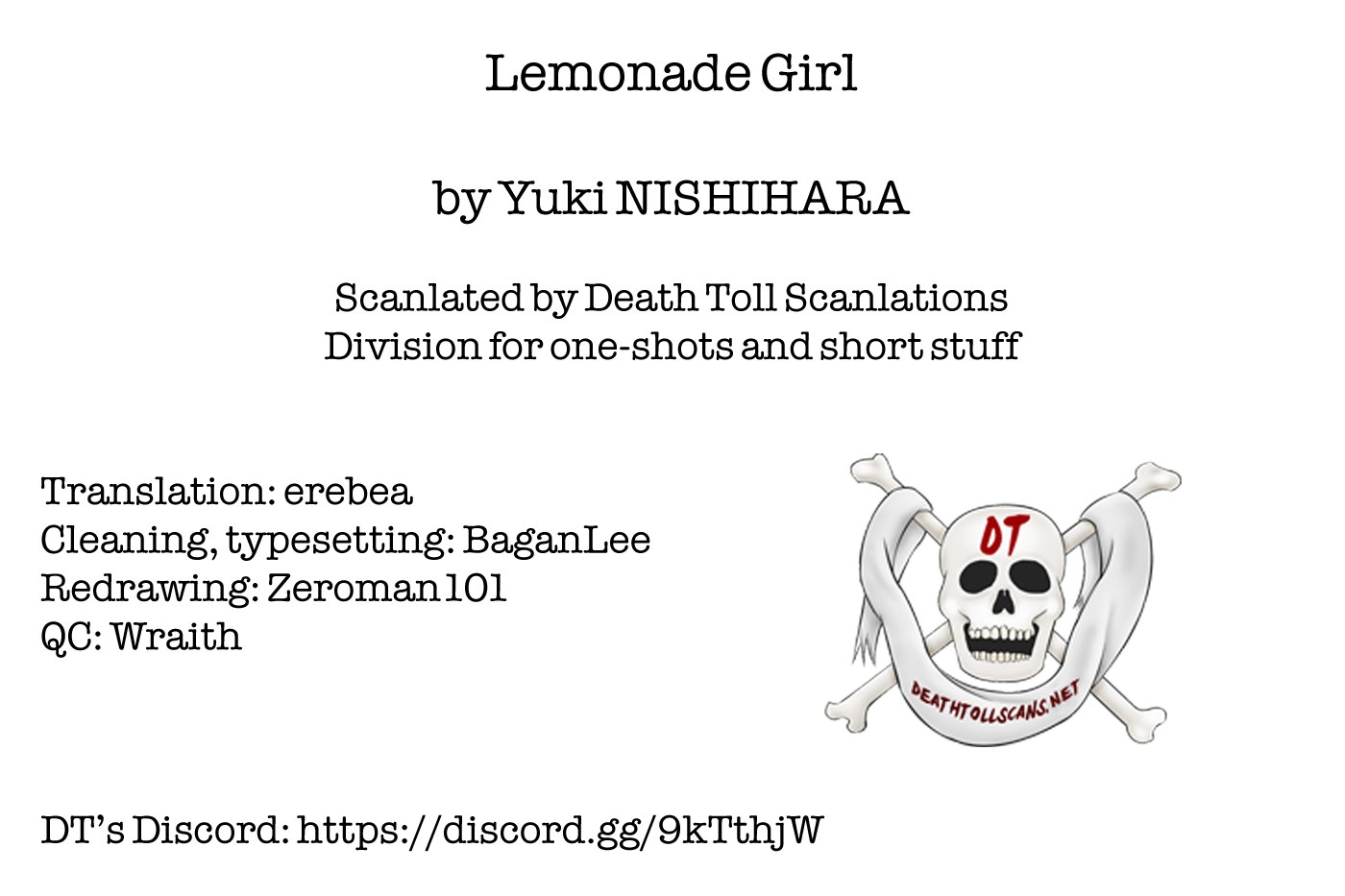 Read Lemonade Girl EN Manga Online