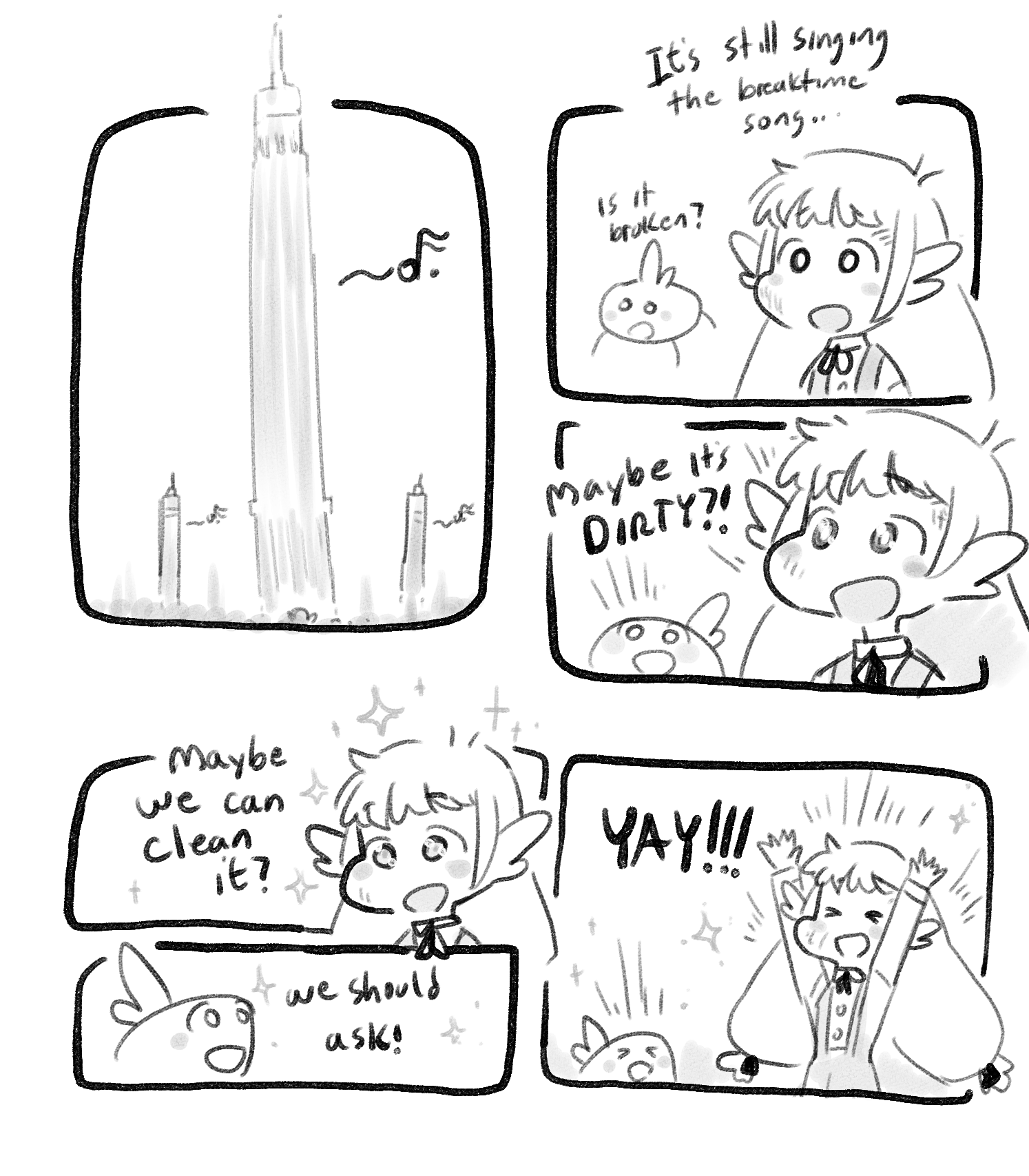 Read Let's Clean the Moon! EN Manga Online
