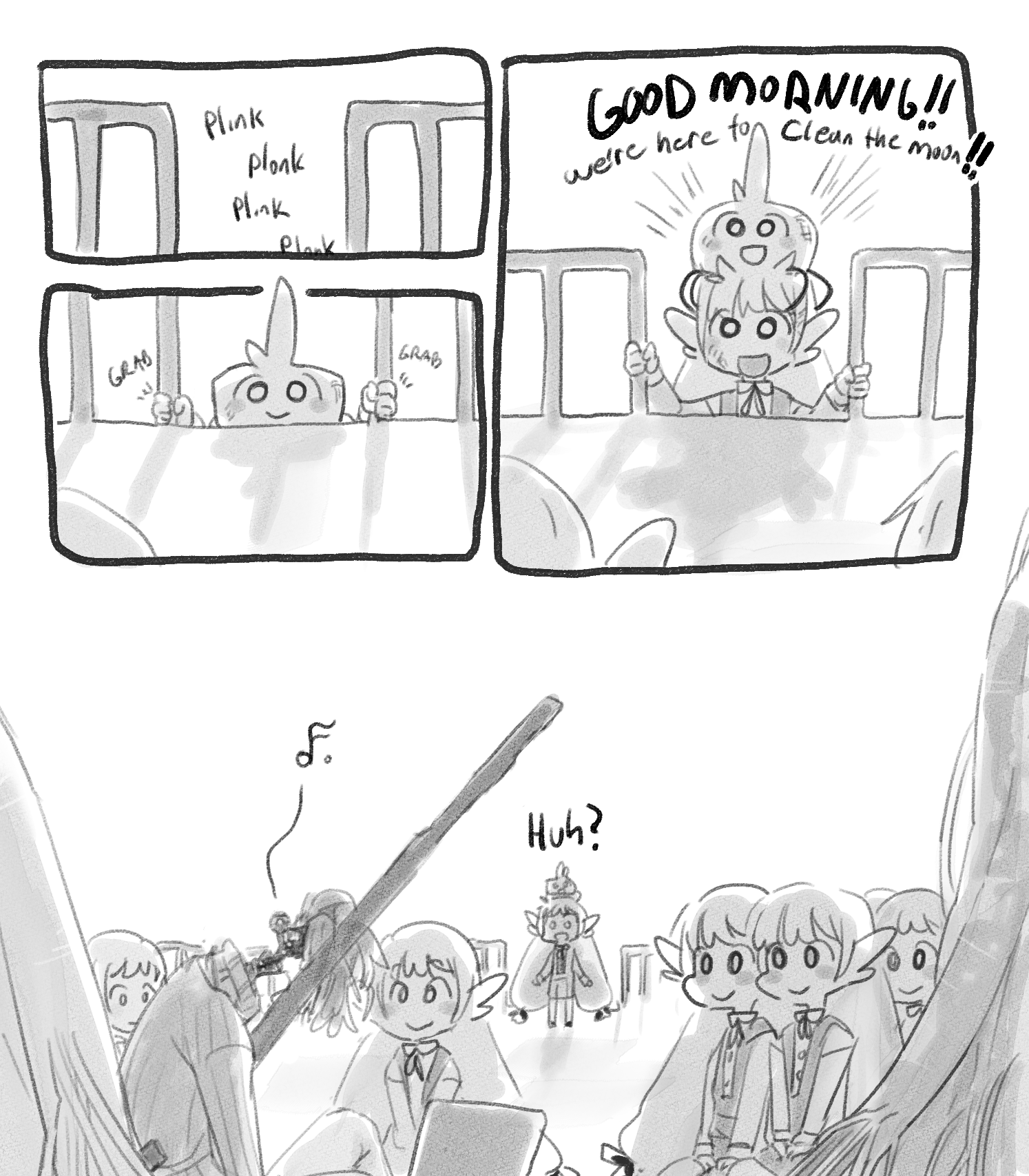 Read Let's Clean the Moon! EN Manga Online