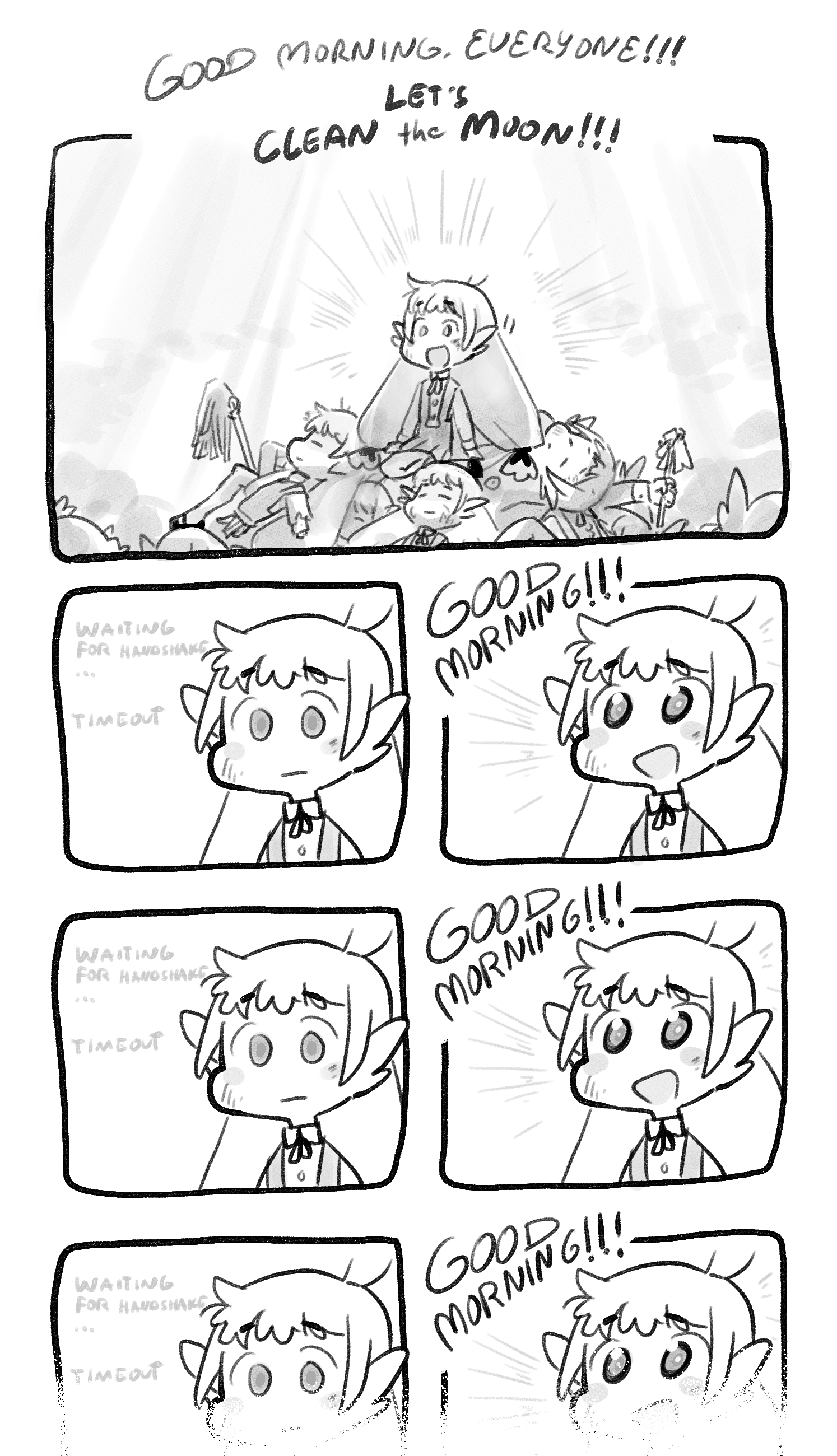 Read Let's Clean the Moon! EN Manga Online