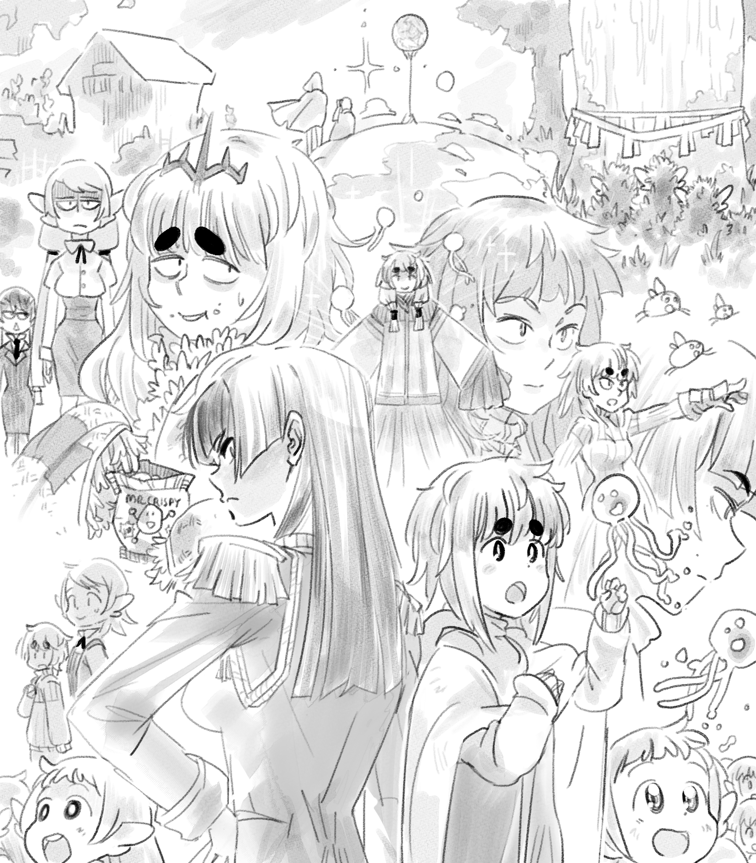 Read Let's Clean the Moon! EN Manga Online