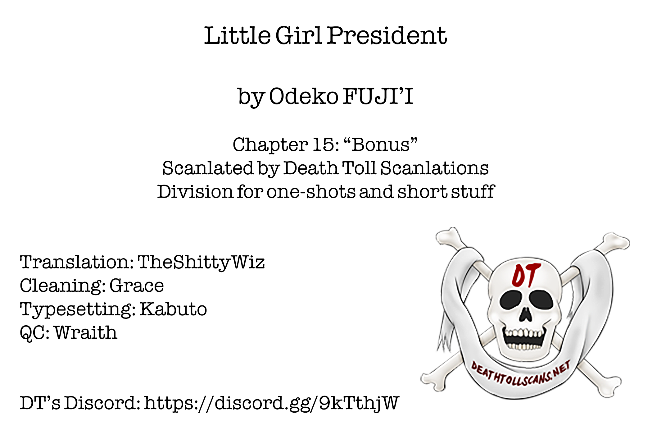 Read Little Girl President EN Manga Online