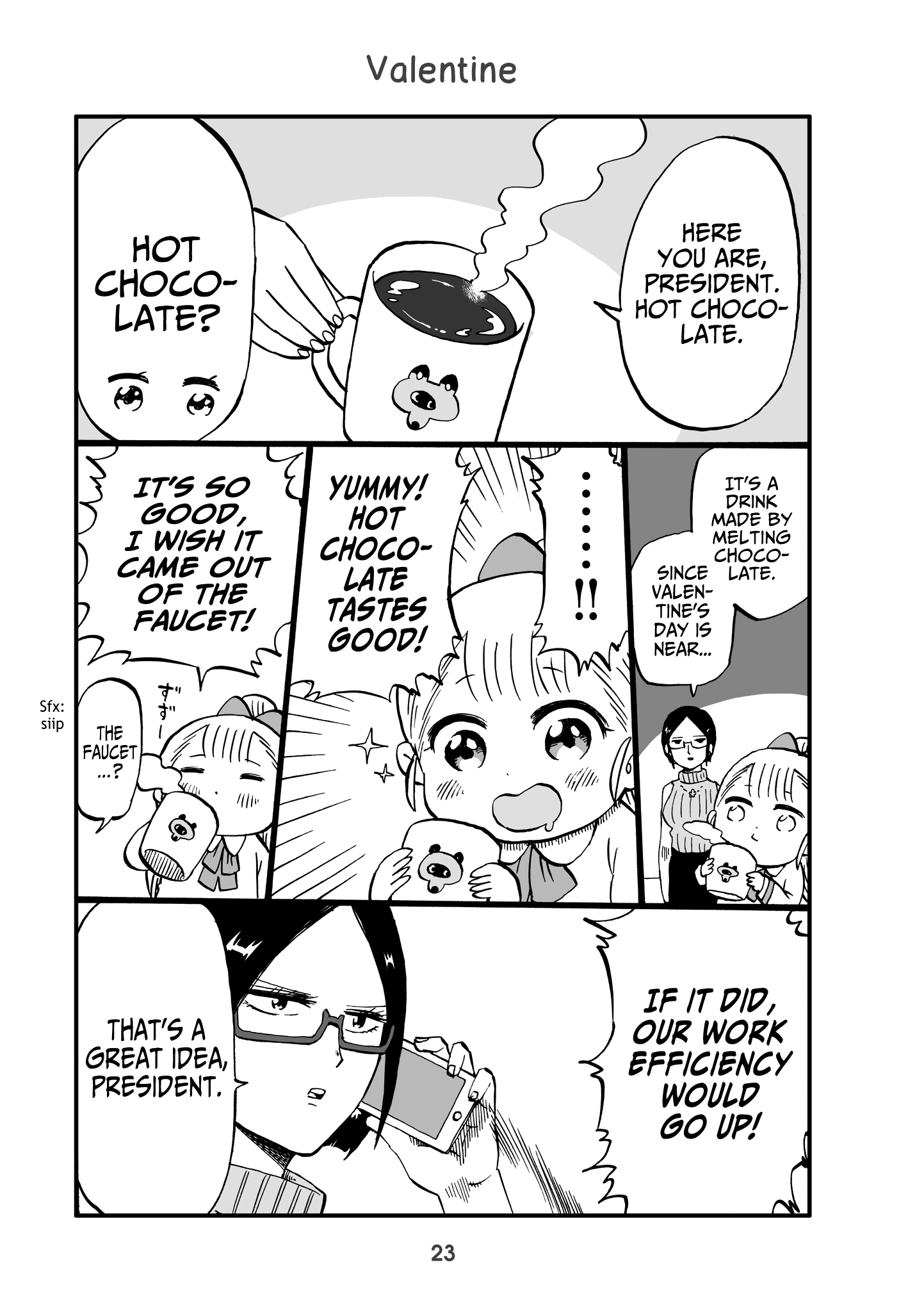 Read Little Girl President EN Manga Online