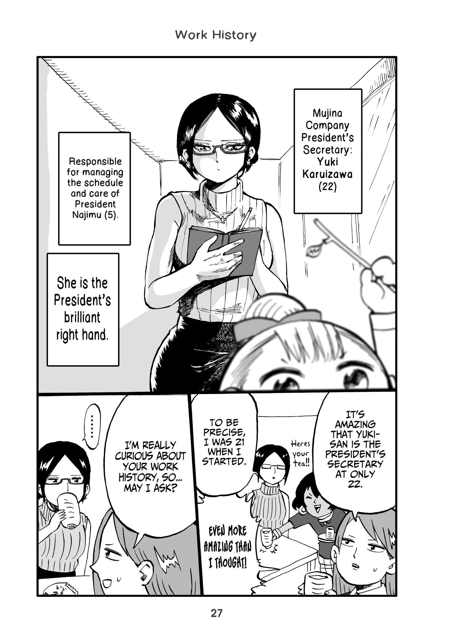 Read Little Girl President EN Manga Online