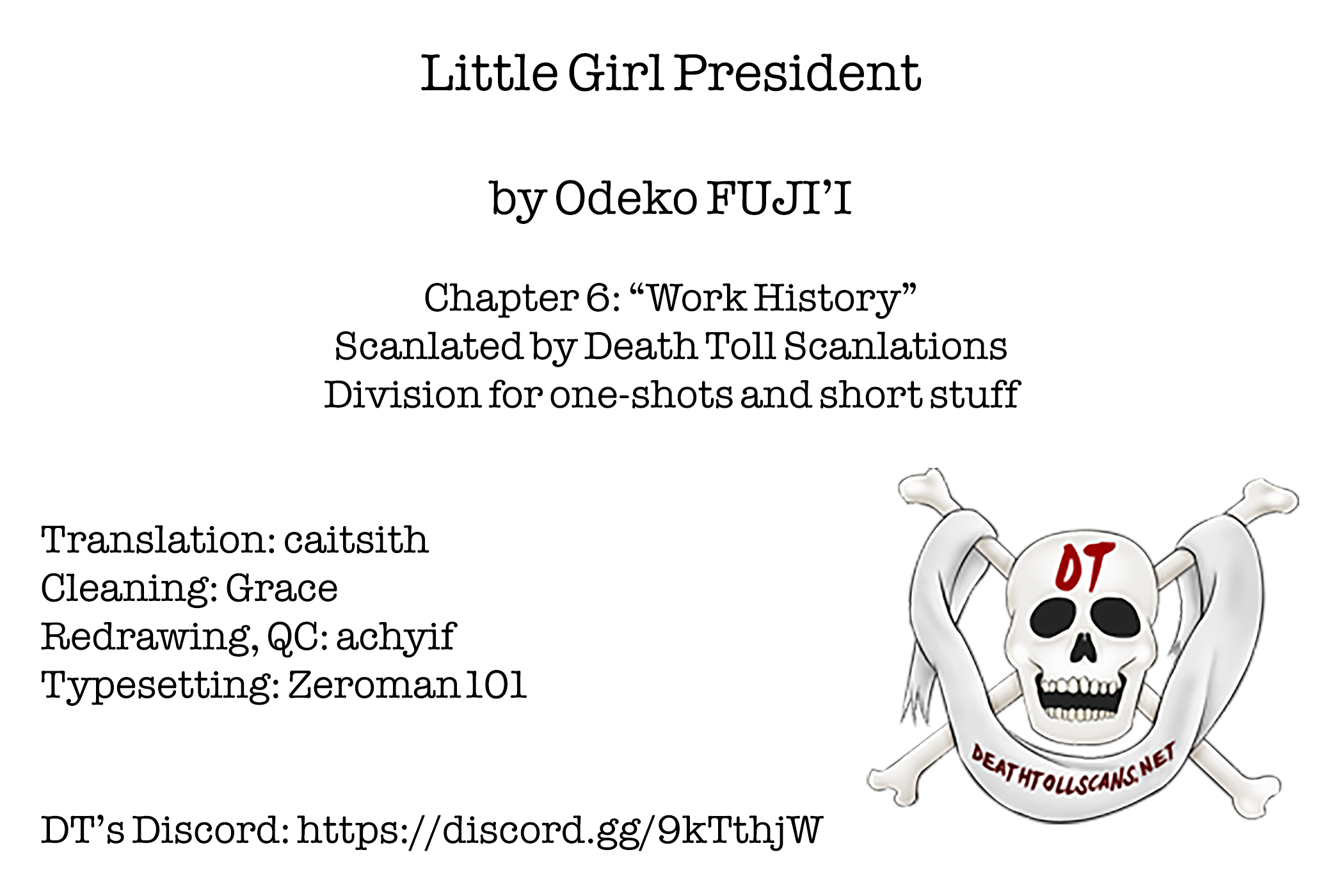 Read Little Girl President EN Manga Online