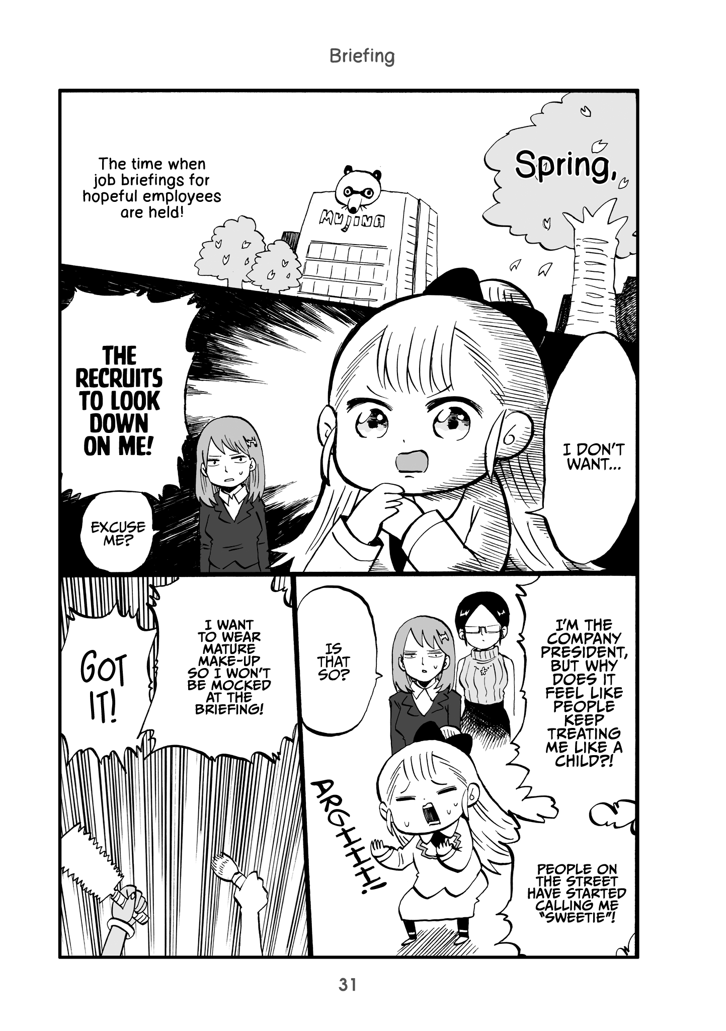 Read Little Girl President EN Manga Online