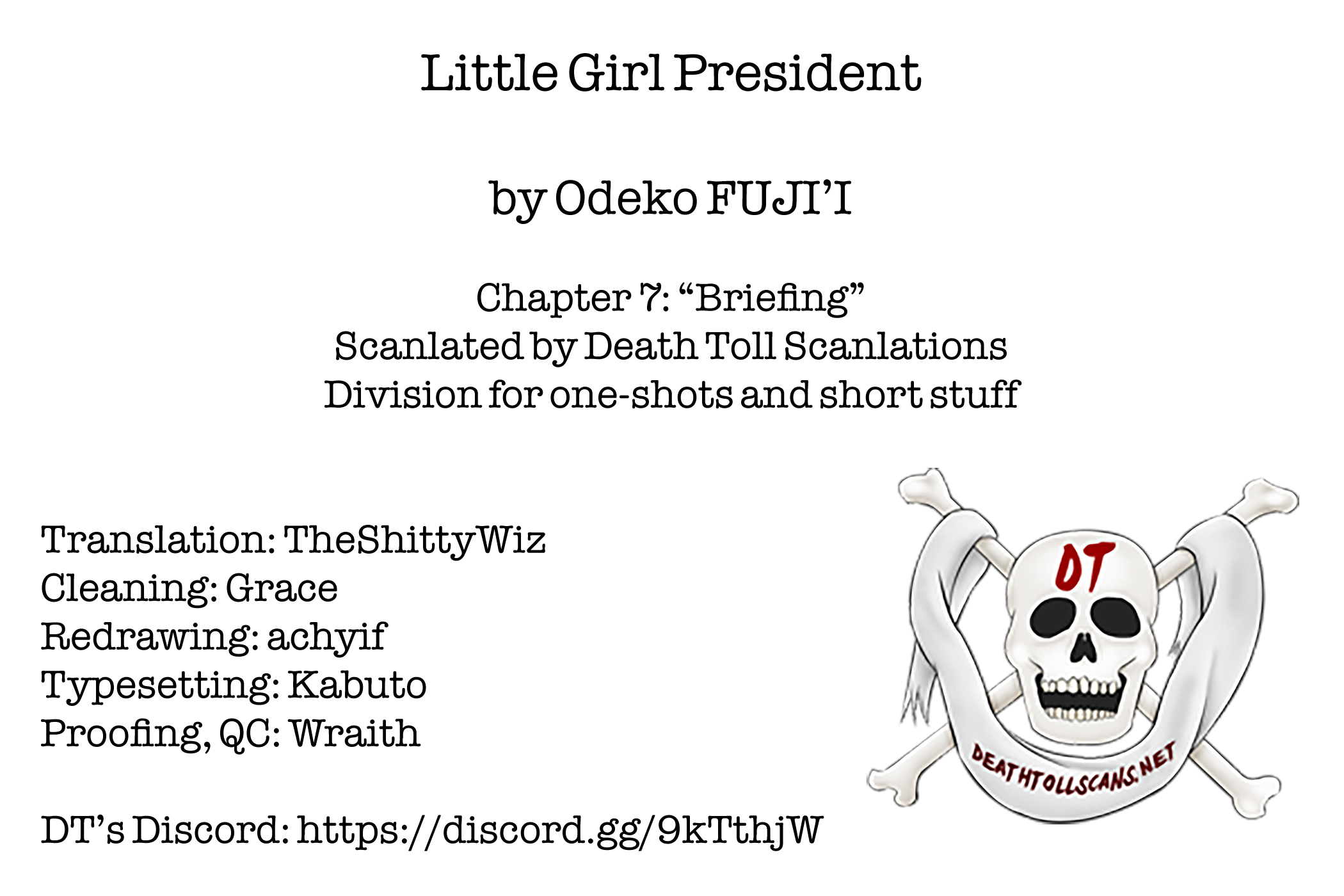Read Little Girl President EN Manga Online