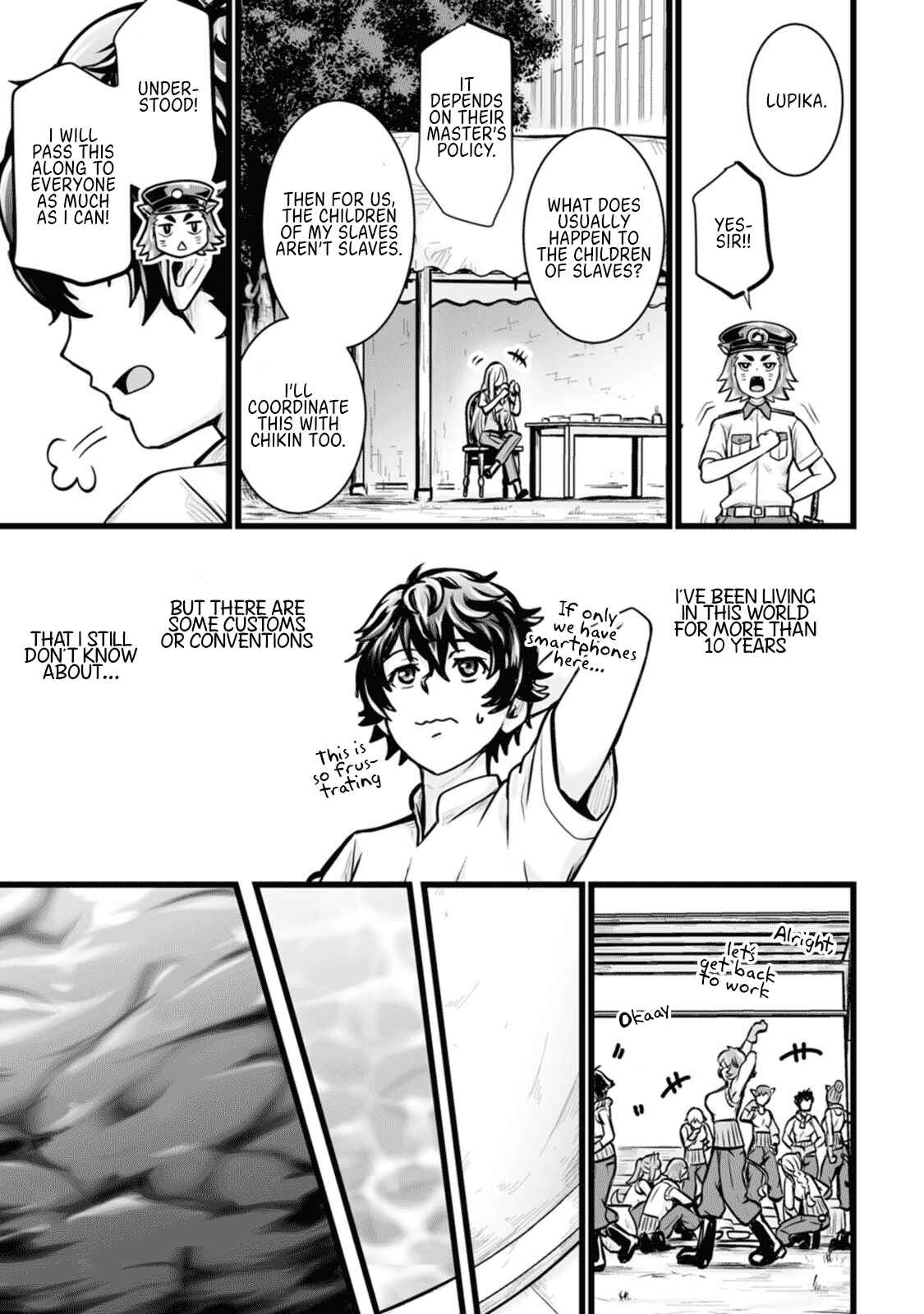Read Living in Another World by Taking Commissions_ A Relaxing and Comfy Life of the Restoration Magician’s Staffing Agency EN Manga Online