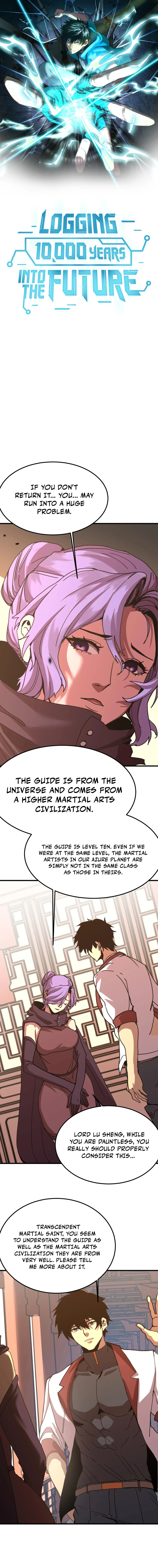 Read Logging 10,000 Years into the Future EN Manga Online