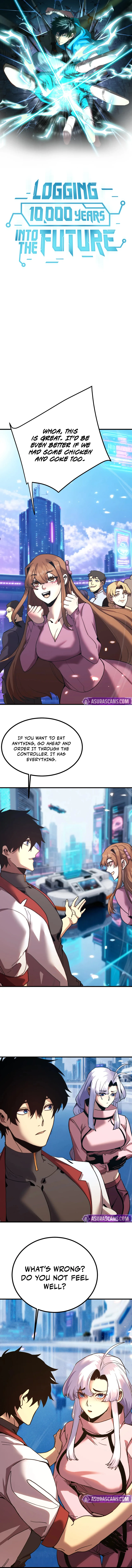 Read Logging 10,000 Years into the Future EN Manga Online