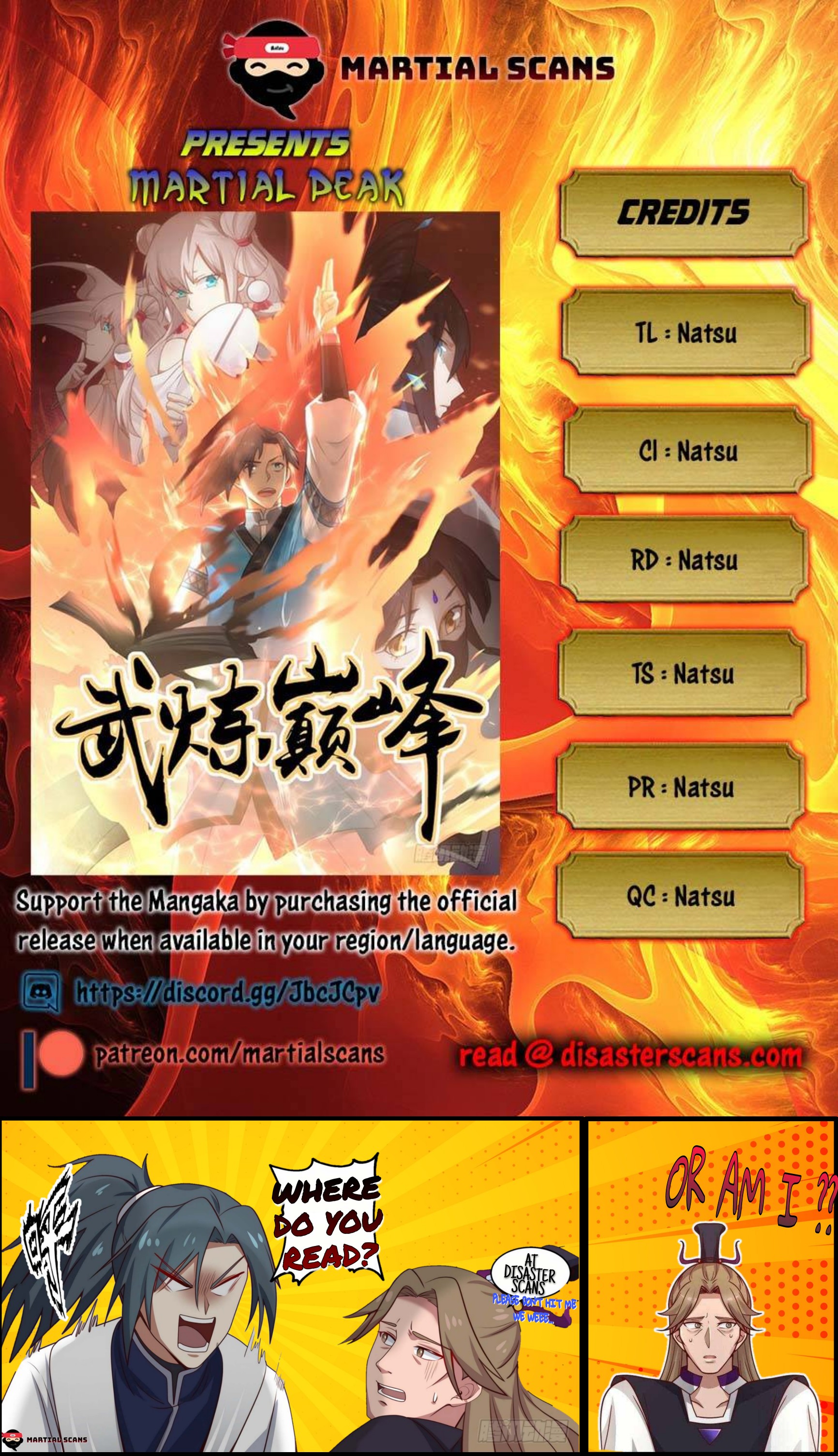 Read Martial Peak En Manga Online