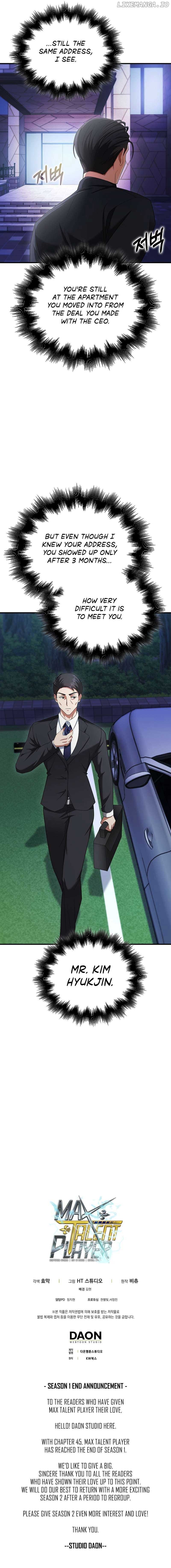 Read Maxed Talent Player EN Manga Online