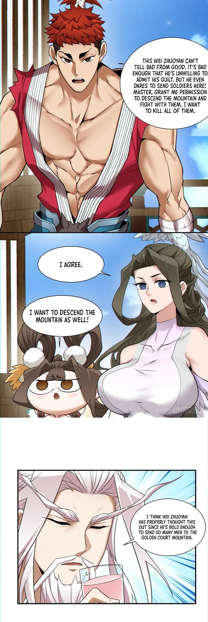 Read My Disciples Are All Big Villains EN Manga Online
