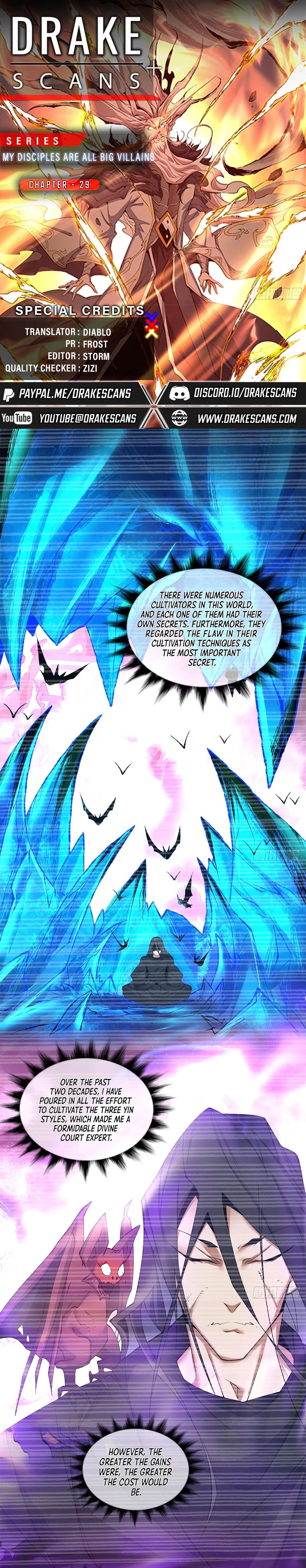 Read My Disciples Are All Big Villains EN Manga Online