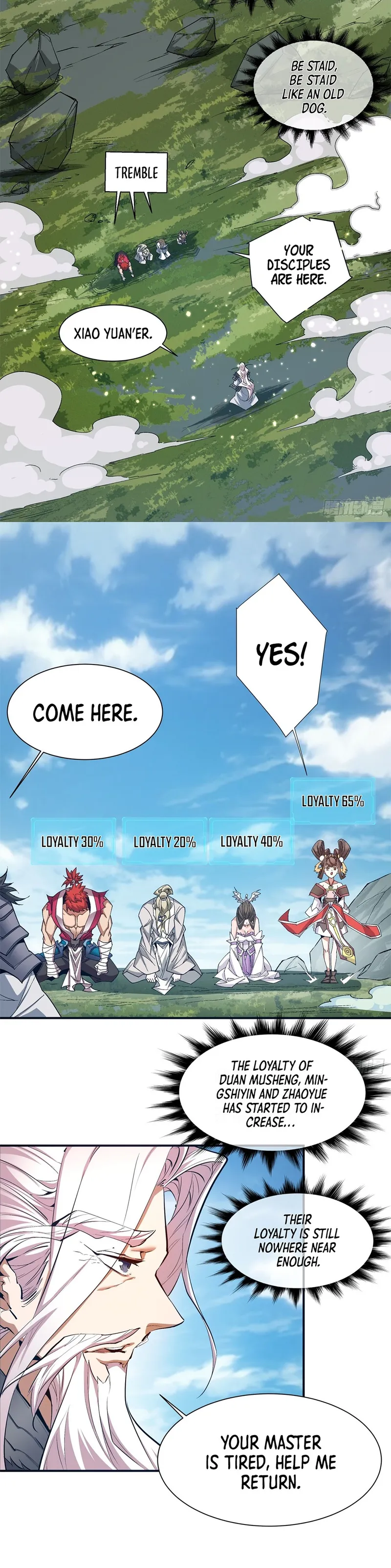 Read My Disciples Are All Big Villains EN Manga Online