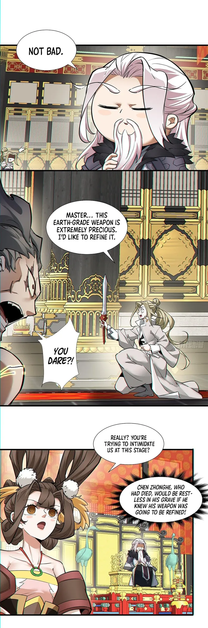 Read My Disciples Are All Big Villains EN Manga Online