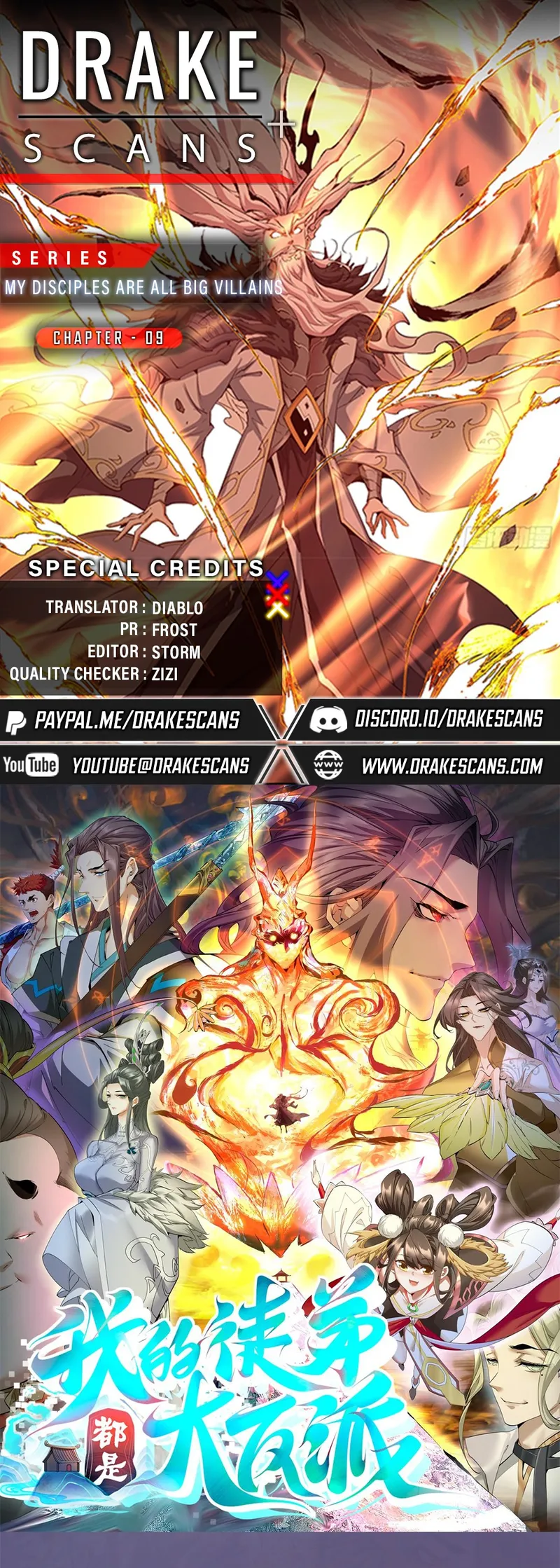 Read My Disciples Are All Big Villains EN Manga Online