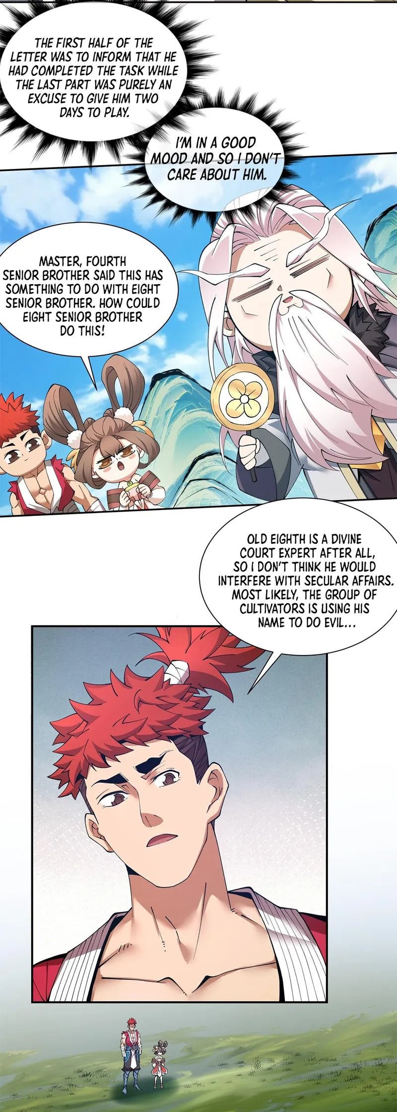 Read My Disciples Are All Big Villains EN Manga Online