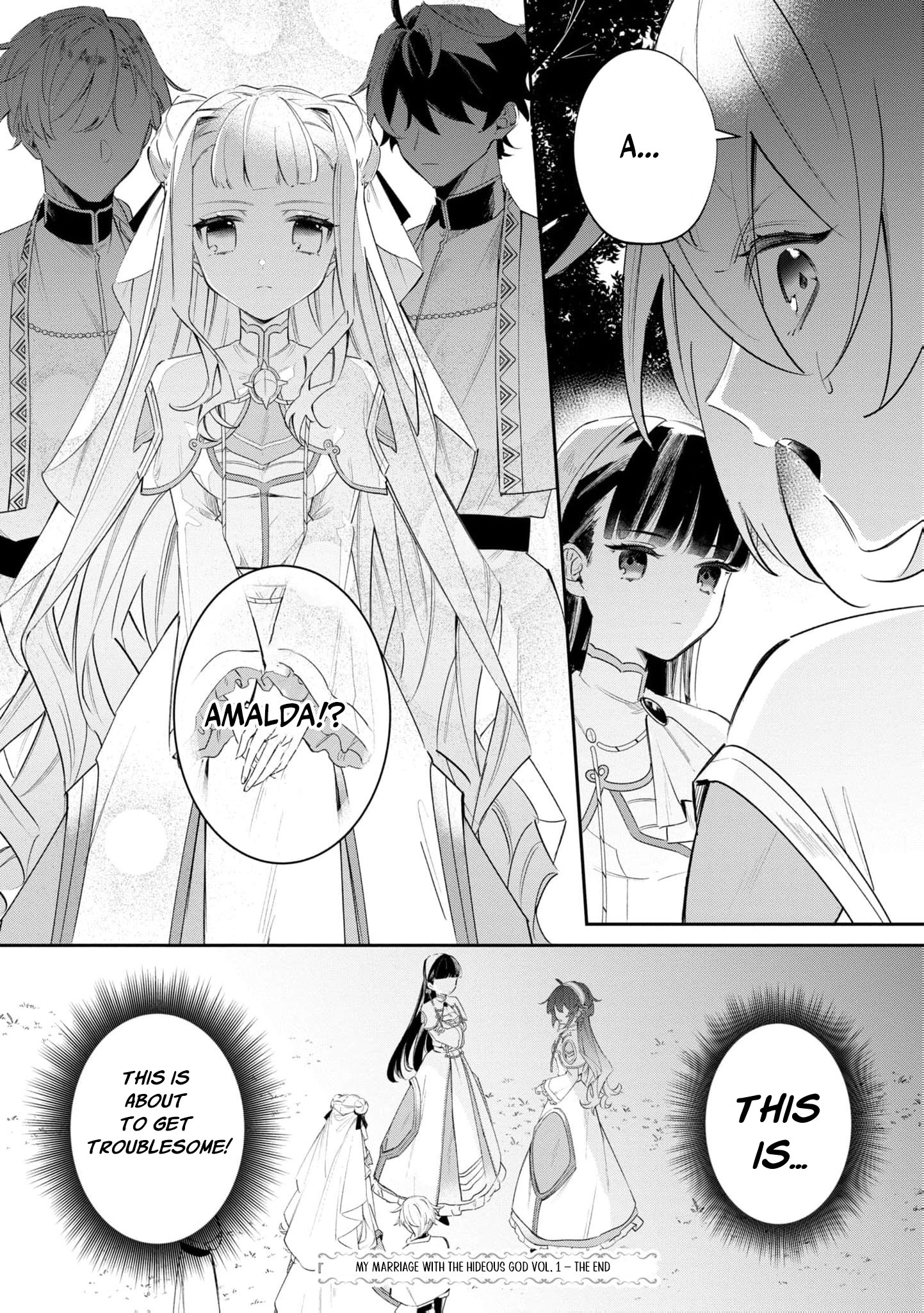 Read My Marriage with the Hideous God EN Manga Online