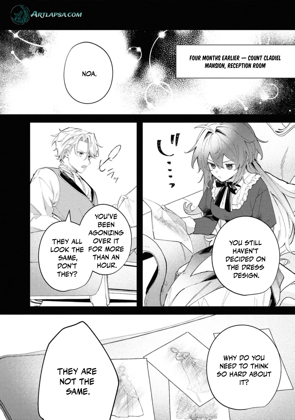 Read My Marriage with the Hideous God EN Manga Online