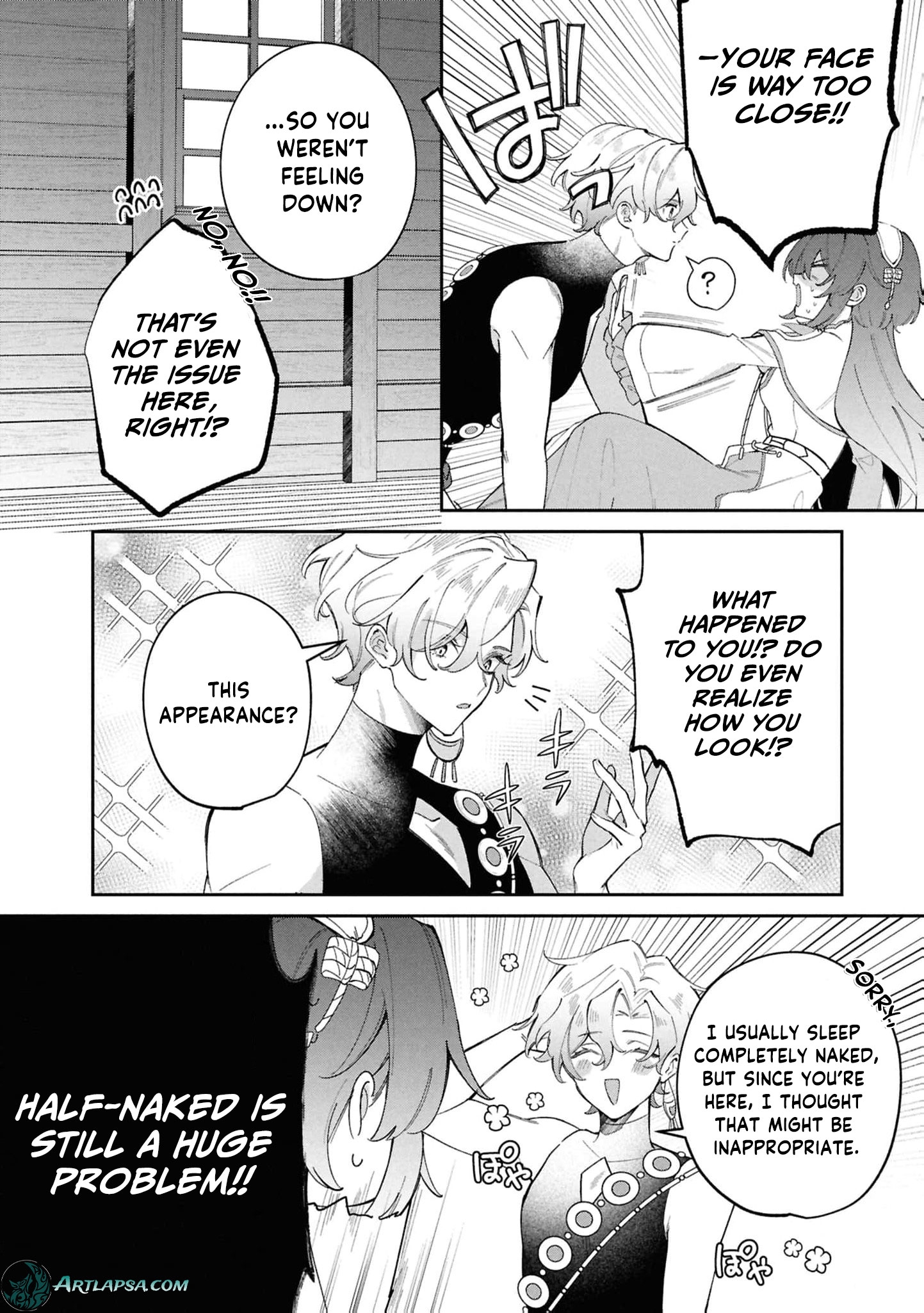 Read My Marriage with the Hideous God EN Manga Online