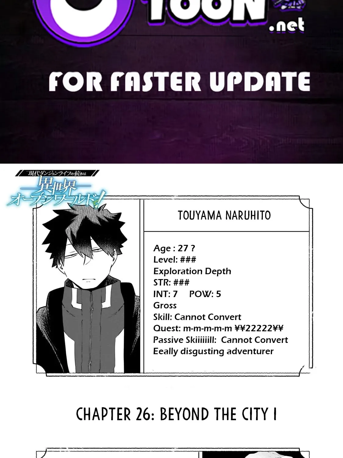 Read My Modern Dungeon Life Continues as an Open World in Another World EN Manga Online
