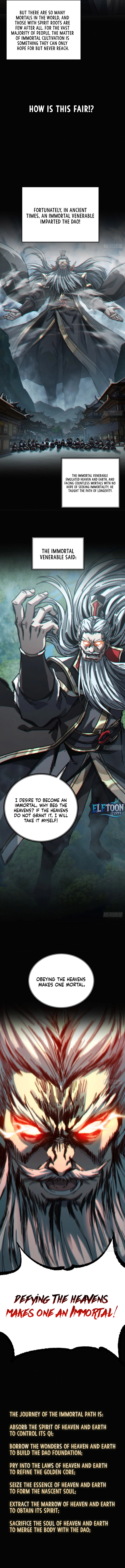 Read My Simulated Path to Immortality EN Manga Online