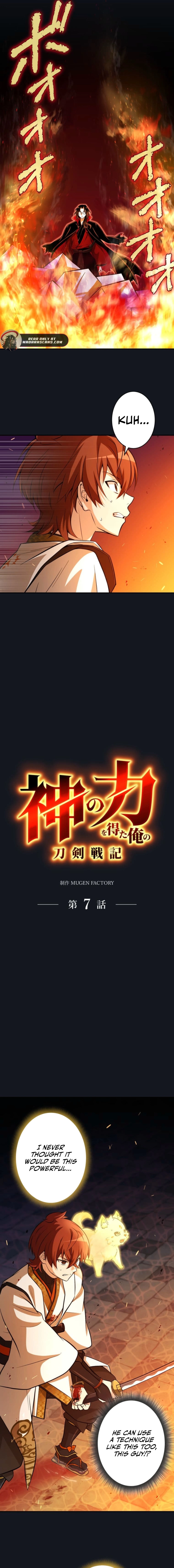 Read My Swordsmanship Record after Gaining the Power of the Gods EN Manga Online