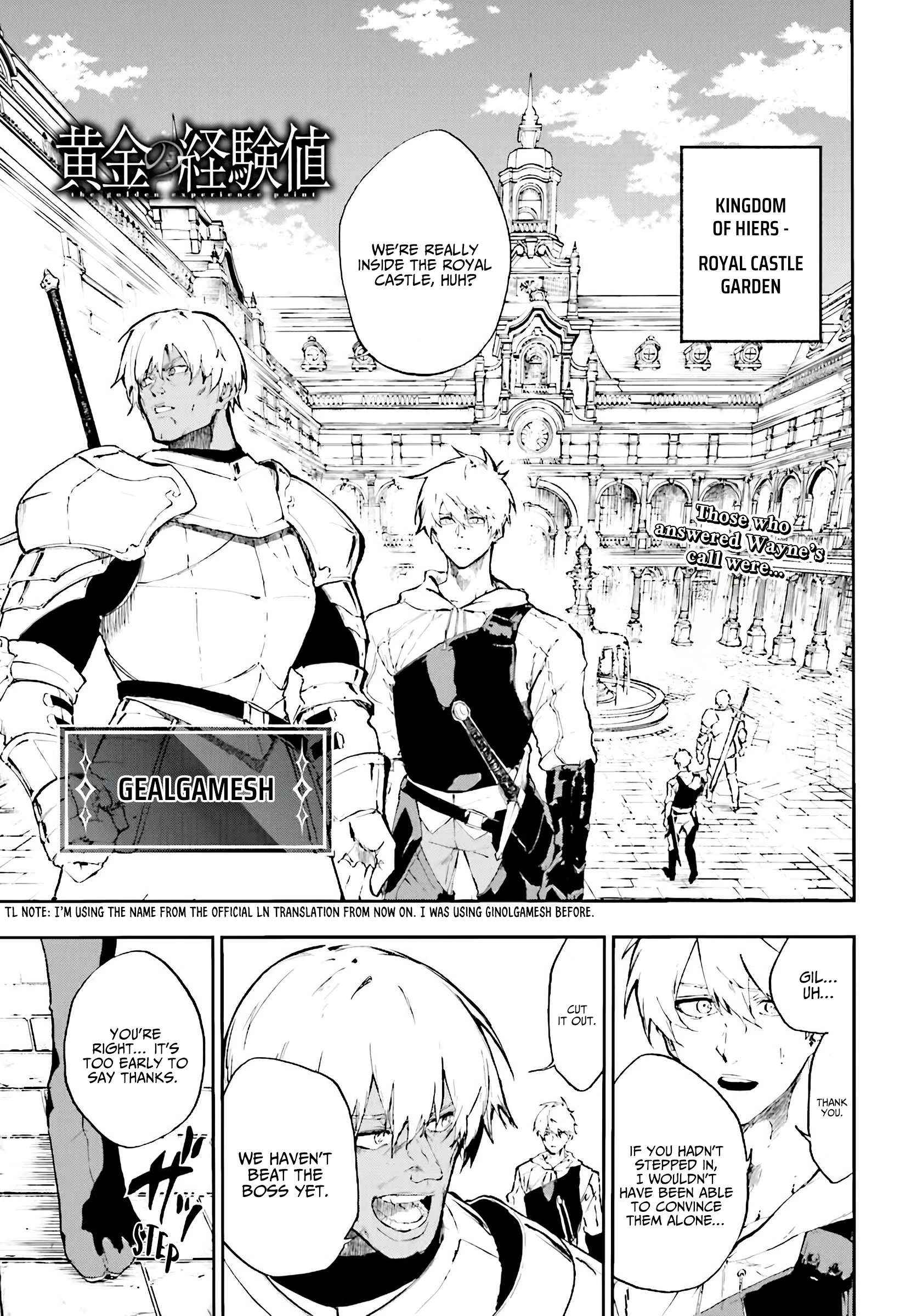 Read Ougon No Keikenchi EN Manga Online