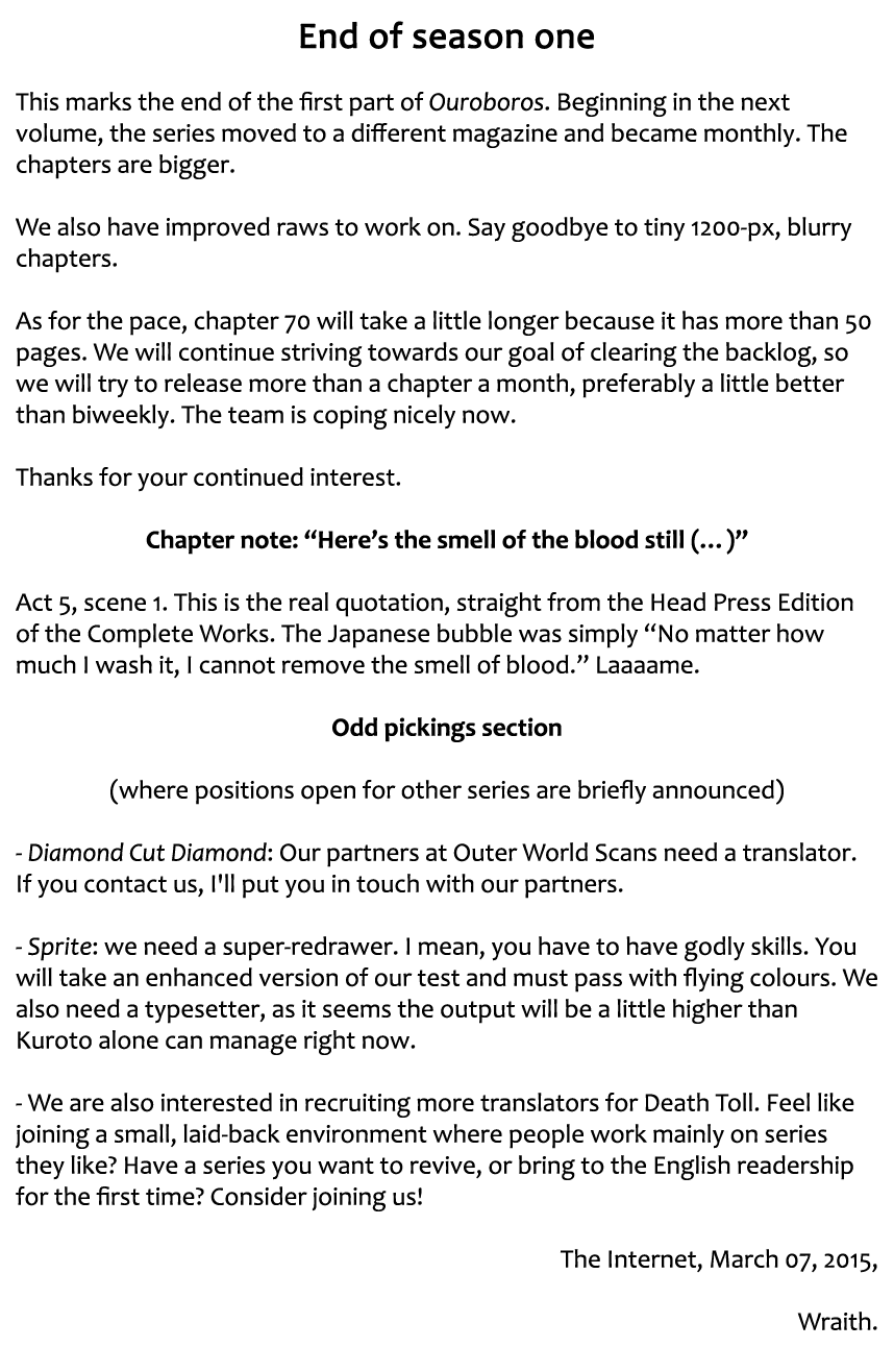 Read Ouroboros EN Manga Online