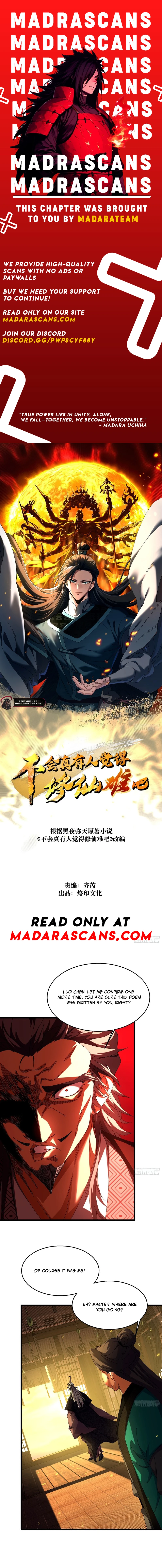 Read People Actually Think Cultivation Is Hard EN Manga Online