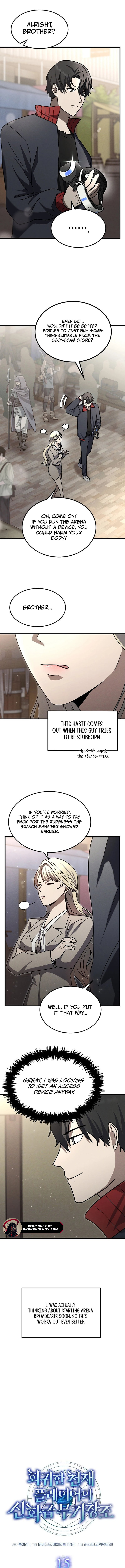 Read Regressed Genius Creates Mythic Items EN Manga Online