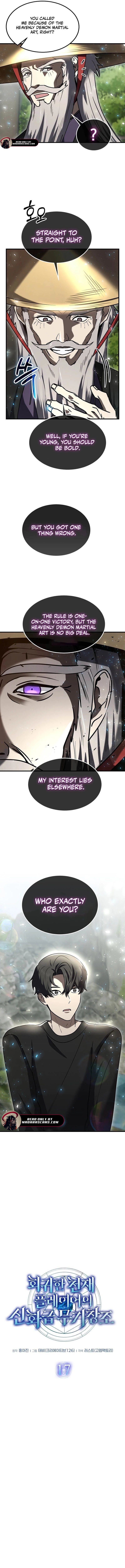 Read Regressed Genius Creates Mythic Items EN Manga Online