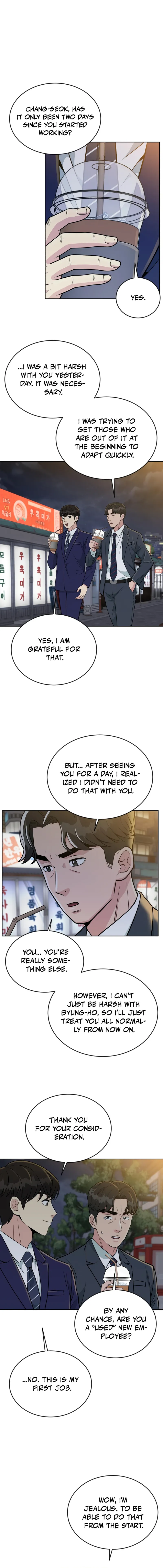 Read Reincarnated as a New Employee EN Manga Online