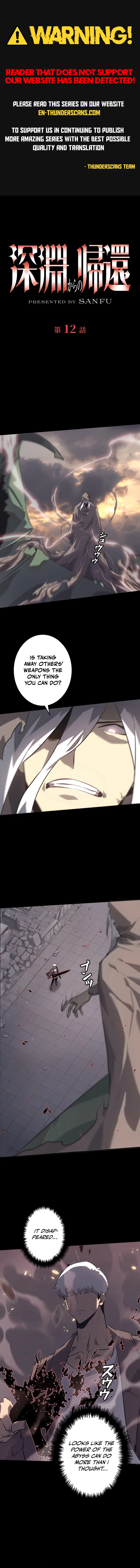Read Return From The Depth EN Manga Online