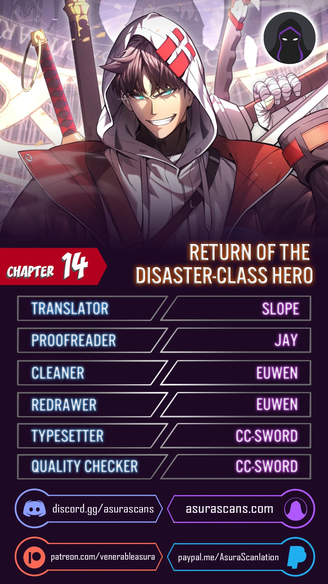 Read Return of the Disaster-Class Hero EN Manga Online