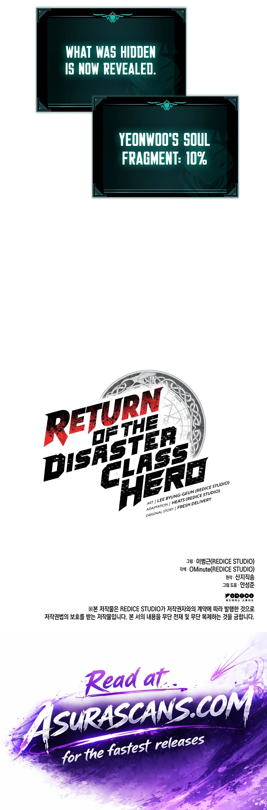 Read Return of the Disaster-Class Hero EN Manga Online