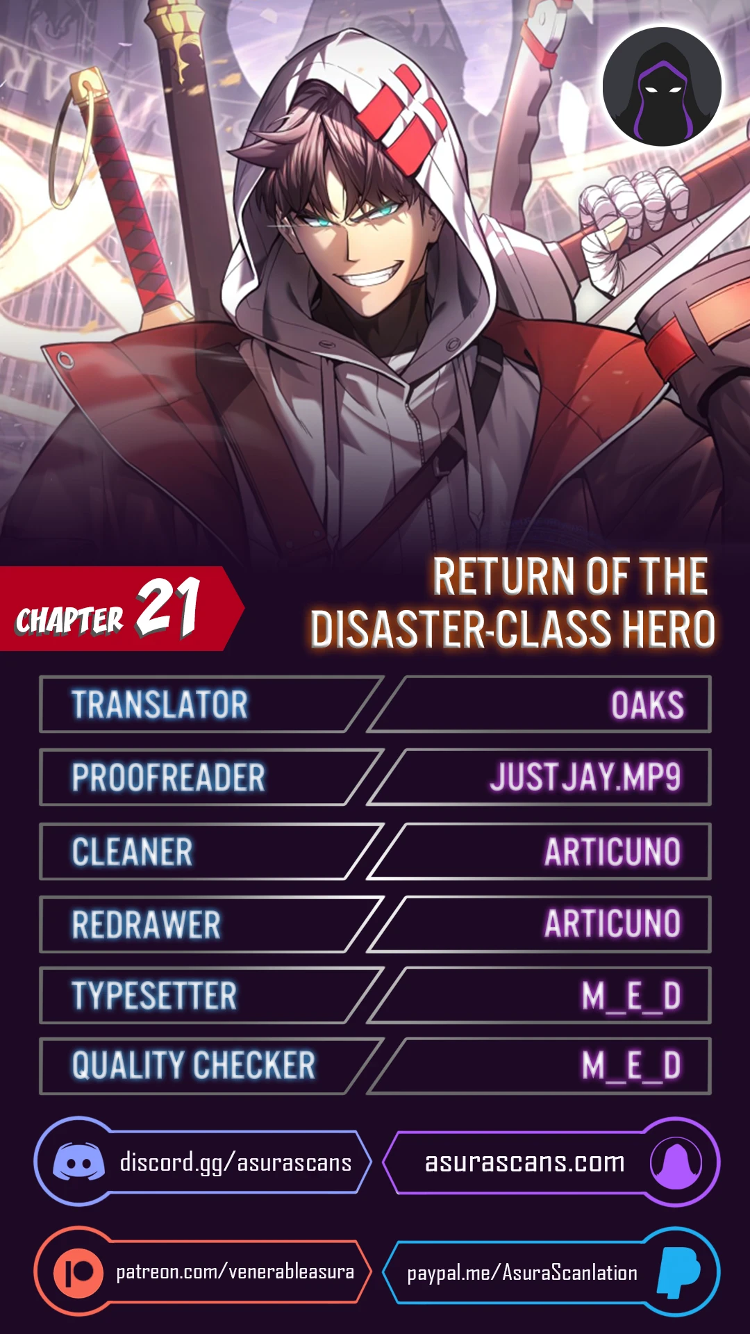 Read Return of the Disaster-Class Hero EN Manga Online