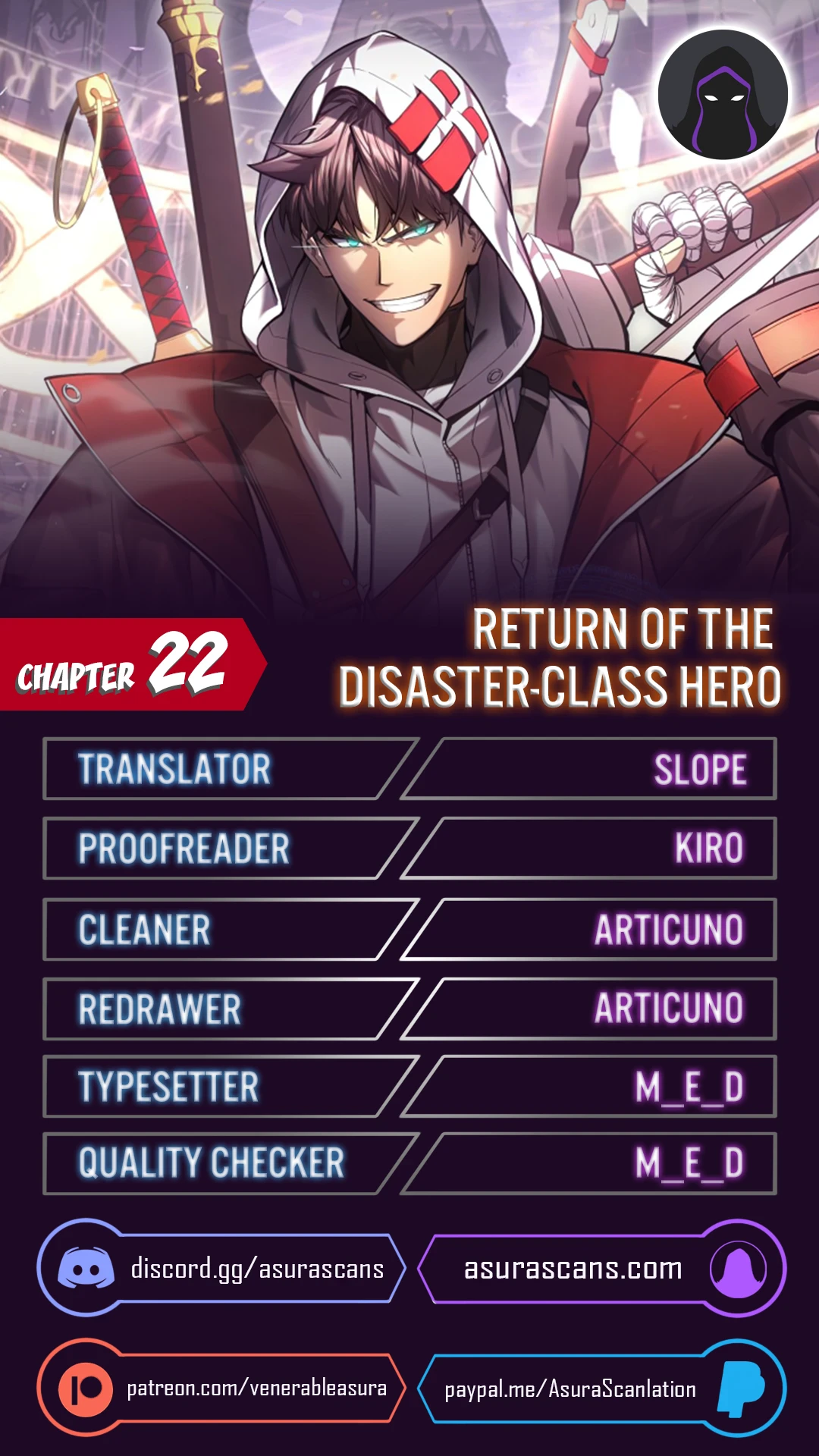 Read Return of the Disaster-Class Hero EN Manga Online