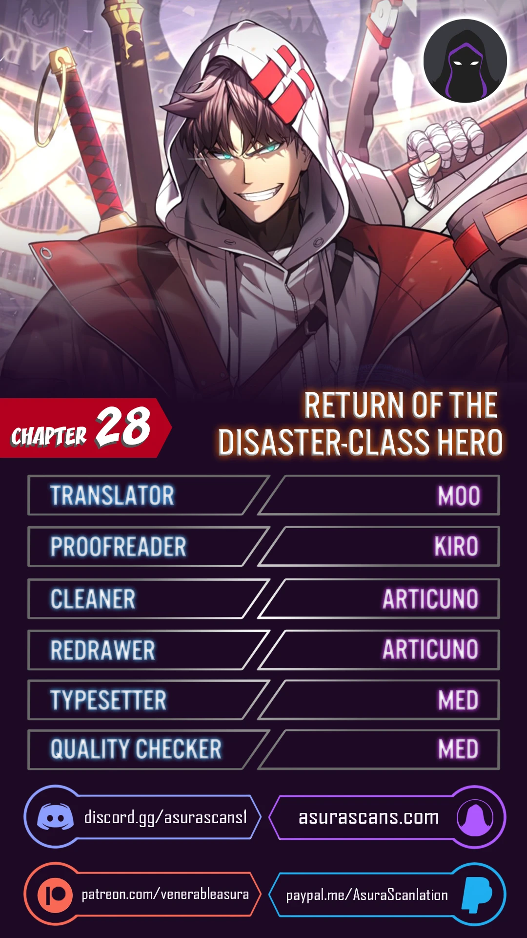 Read Return of the Disaster-Class Hero EN Manga Online