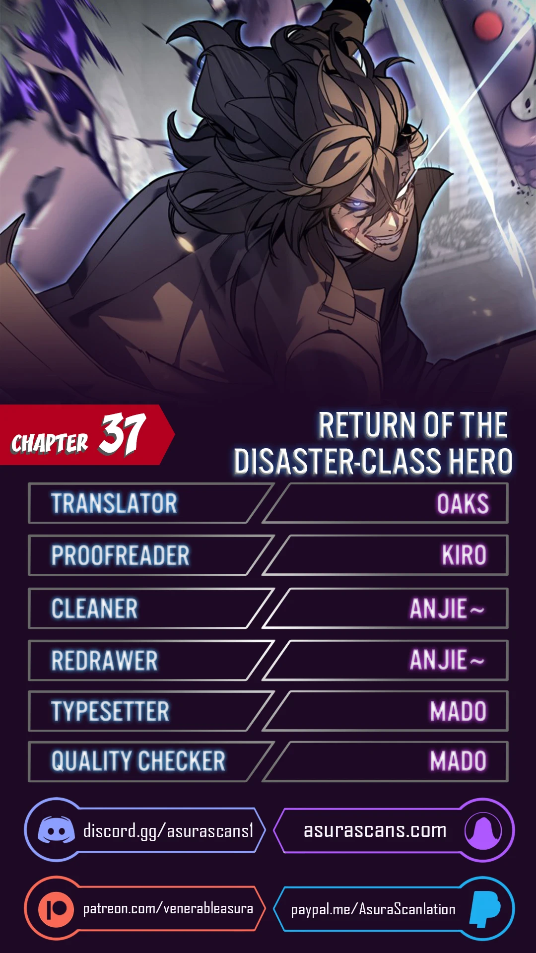 Read Return of the Disaster-Class Hero EN Manga Online