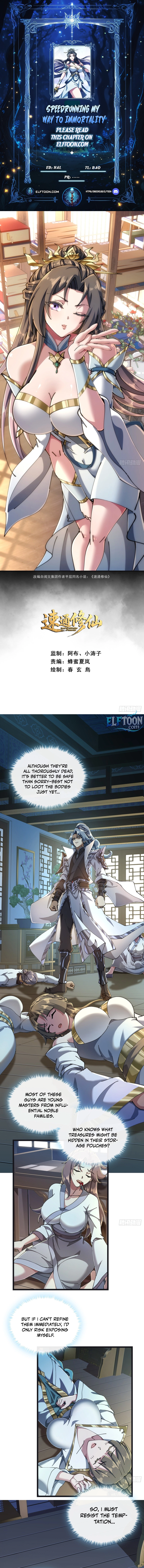 Read Speedrunning My Way to Immortality EN Manga Online