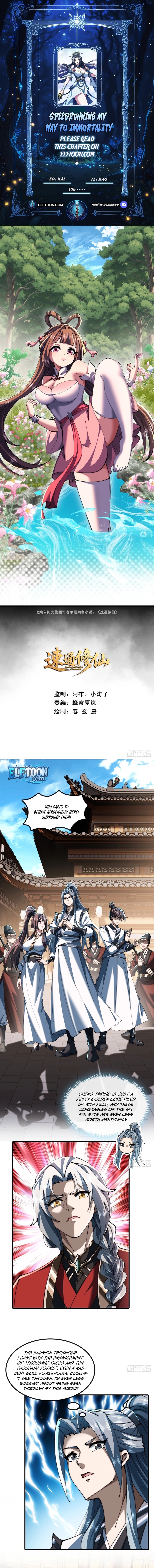 Read Speedrunning My Way to Immortality EN Manga Online