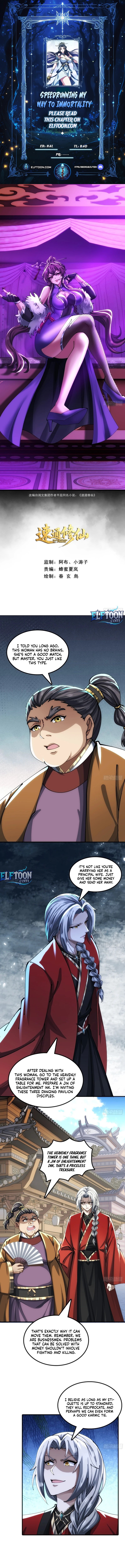 Read Speedrunning My Way to Immortality EN Manga Online