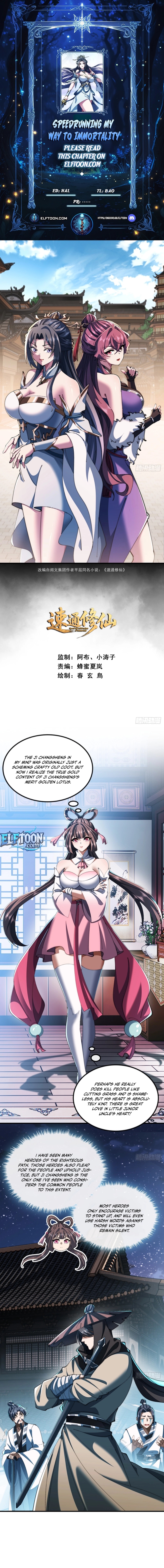 Read Speedrunning My Way to Immortality EN Manga Online
