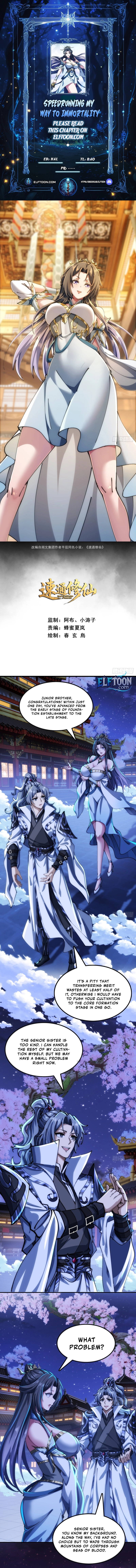 Read Speedrunning My Way to Immortality EN Manga Online